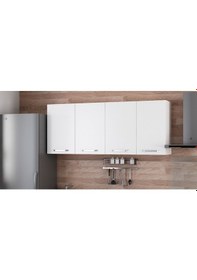 Resim Minar 175 Cm Mutfak Dolabı Beyaz 175-B1-Üst Modül Beyaz 