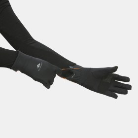 Resim Decathlon Quechua Çocuk Dokunmatik Eldiven - 6 / 14 Yaş - Siyah - Sh500 