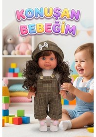 Resim Lucia Girl Konuşan 35 Cm - Etkileşimli Kolları Bacakları Ve Kafası Et Kutulu Oyuncak Bebek 29808842 