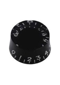 Resim Valencia Pnb2bk Les Paul Düğme Başlığı Siyah Plastik Siyah Renk - Lp Tipi Gitarlar İçin - 2'li 