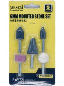 Resim ÖZGÜN Kalıpçı Taşlama Uçları 5 Parça Matkap Ucu Eğe Taşlama Taşları Metal 