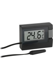 Resim Tfa Dijital Problu Termometre Buzdolabı Akvaryum Siyah 