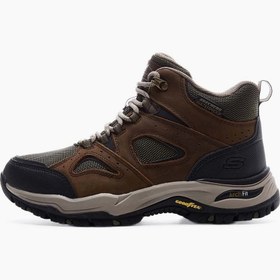 Resim Skechers Erkek Arch Fıt Dawson Bot 204628 OLBR Yeşil/kahverengi 