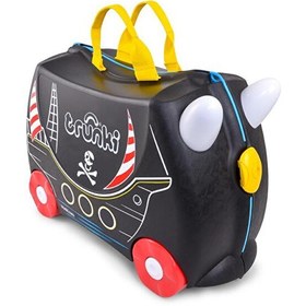 Resim Trunki Korsan Pedro Siyah Çocuk Bavulu 