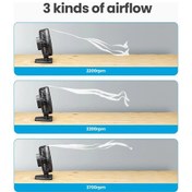 Resim Mini Usb Masaüstü Vantilatör Taşınabilir Fan Masaüstü Ofis Usb 1 Adet 