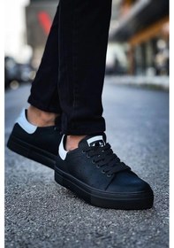 Resim Mn983 - Cst Tennis Erkek Ayakkabı Sıyah/beyaz Sıyah-beyaz 