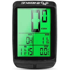 Resim Konesam Ic508 Bisiklet Bilgisayarı: Yeşil Işık Ekranlı, Su Geçirmez, Kablosuz Hız- Mesafe-zaman Ölçer, Dağ Bisikleti İçin 