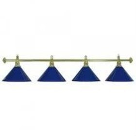 Resim bizon Bilardo Masası 4lü Mavi Aydınlatma Seti 