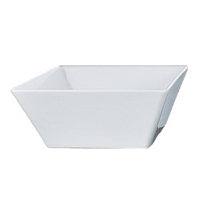 Resim Biradlı BRD-206512 Melamin Derin Salata Sunum Kasesi, 30x30x11.5 cm 