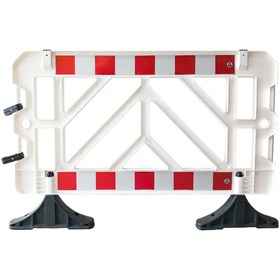 Resim İleri Trafik Güvenlik Barikatı Beyaz 150x100cm 