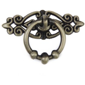 Resim Suntek Retro Çin Bir Delik Çekme Mutfak Mobilyası Dolabı Eski 