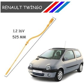 Resim OTOZET Twingo 1.2 16V Motor Yağ Çubuğu Ölçüm Çubuğu 