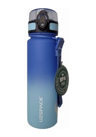 Resim Uzspace Tritan Su Matarası 500ml Vgn3026 Dark Blue Light Blue 