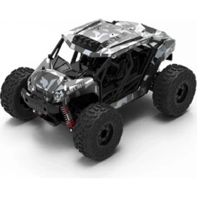 Resim Elektrikli RC 1:16 Ölçek Mega Arazi Aracı Spor Araç 45 Km Hız Yapan Su Geçirmez Özellikli 