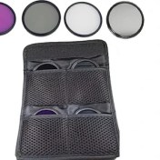 Resim Mettzchrom Nikon 18-55 mm Lens İçin 52 mm Uv Cpl Fld Nd8 Filtre Seti 