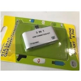 Resim Megatech 3in1 Otg Micro Card Reader 