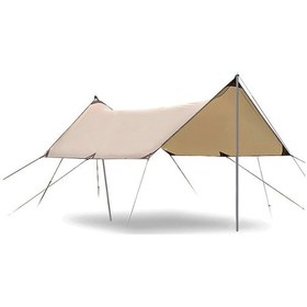 Resim Büro Ev Ofis Kamp Tatil Keyfi İçin 440x300cm Maksi Güneş Koruyucu Gölgelik Tente Diğer 