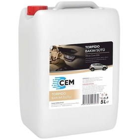 Resim Cem Car Care Torpido Bakım Sütü 5 Kg 