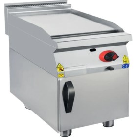 Resim CSA Karacasan 900 Seri 40 cm Dolaplı Elektrikli Düz Pleyt Izgara(40x90x85Cm) 