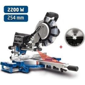 Resim İsmiyle Al Scheppach HM254SPX 254 mm Gönye Kesme Makinesi 