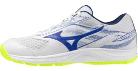 Resim Mizuno Break Shot 5 AC Unisex Tenis Ayakkabısı Beyaz / Mavi 