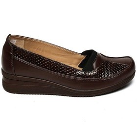 Resim Bestello Bağcıksız Poli Taban Comfort 018-c144-24k Kadın Ayakkabı Kahve 