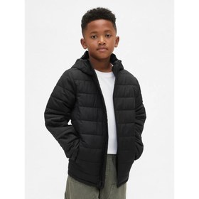Resim GAP Erkek Çocuk Anorak Mont Siyah - Siyah / L (10 Yaş) 