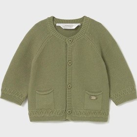 Resim Mayoral Newborn Erkek Bebek Düğmeli Hırka Yeşil Yeşil 