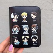 Resim Köstebek Stray Kids - Chibi Cartoon Kısa Cüzdan 