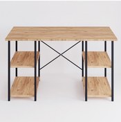 Resim 4 Raflı Çalışma Masası Çam 60x120 