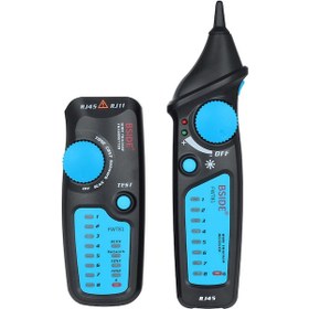 Resim Lemestar "çok Fonksiyonlu Rj11/rj45 Kablo Test Cihazı - Hızlı Ve Hassas Ağ Kablosu Takipçisi" 