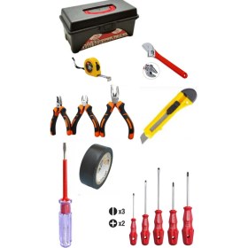 Resim Yayke 16 Parça El Aleti Seti , Dolu Takım Çantası 