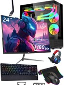 Resim IZOLY Ragnarok I7 12700f 32gb Ddr4 1tb M2 Rtx3070 8gb 24" 180hz 240mm Soğutma Oyuncu Masaüstü Bilgisayar 