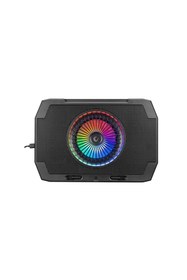 Resim Rampage Ad-rc21 X-cool 5 Fanlı Rgb 10 Inç-18 Inç Yükseklik Ayarlı Notebook/laptop Soğutucu Stand 
