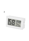 Resim Novahub Beyaz Akıllı Mini Dijital Lcd İç Mekan Sıcaklık Nem Ölçer Termometre Higrometre Ölçer 