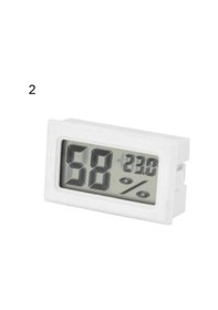 Resim Novahub Beyaz Akıllı Mini Dijital Lcd İç Mekan Sıcaklık Nem Ölçer Termometre Higrometre Ölçer 