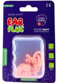 Resim Jaune Vaste Ear Plug 2li İpli Silikon 