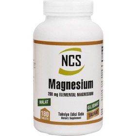 Resim NCS Magnesium Malat Glisnat Taurat 180 Tablet 