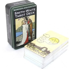 Resim Değirmen Grup Smıth-Waıte Metal Kutulu Tarot Kartı ALK2814 - Lisinya 