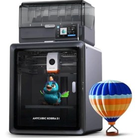 Resim Anycubic Kobra S1 Combo 3D Printer Yeni Versiyon 