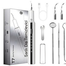 Resim NPO T7 Smart 5 Modlu Ultrasonic Diş Beyazlatma Tartar Plak Diş Taşı Temizleme Cihazı 