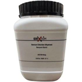 Resim Labbakkal Baryum Klorür Baryum Klorür Dihidrat 1 KG 