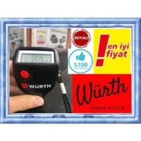 Resim Profesyonel Würth Boya Kalınlık Ölçüm Cihazı Boya Test Cihazı 