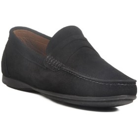 Resim 3y0113 Siyah Süet Erkek Günlük Ayakkabı Siyah 