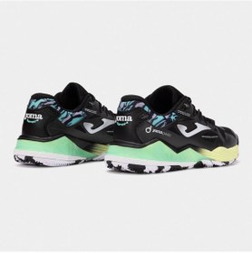 Resim Joma Spın 2501 Erkek Siyah Tenis/padel Ayakkabısı Siyah 