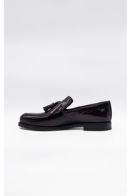 Resim UniqCrafter 1049-10 Erkek Deri El Yapımı Loafer Kösele Ayakkabı 
