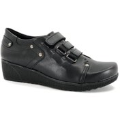 Resim Ayakdaş 602 Oxford Kadın Ayakkabı Siyah Cilt 