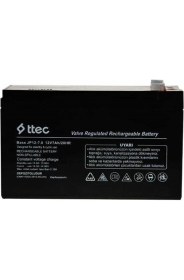 Resim Ttec Umut Bilişim - Pilsan Atv Jeep Araç Akülü Araba Çocuk Oyuncak Akülü Araba Uyumlu 12 Volt 7 Amper Akü 12V 7AH 20HR 