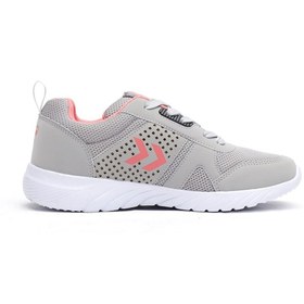 Resim hummel Verona 212491-2060 Kadın Günlük Spor Ayakkabı Sneaker Gri Turuncu 
