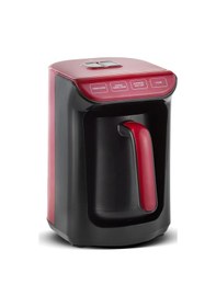 Resim Hatır Köz Türk Kahve Makinesi Kırmızı 535 W Siyah 